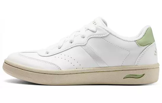 Кроссовки Skechers Modern Comfort Skateboarding Shoes Women's Low-top White/green, зеленый