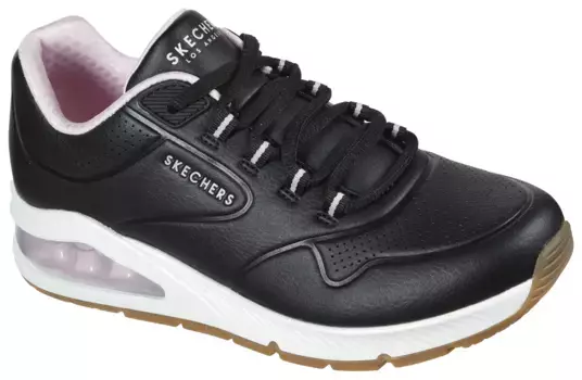 Кроссовки Skechers на танкетке "UNO 2 2ND BEST", черный