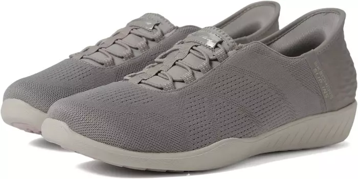 Кроссовки SKECHERS Newbury St - Lightly Hands Free Slip-Ins, цвет Taupe