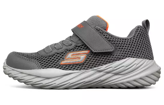 Кроссовки Skechers Nitro Sprint Kids Lifestyle Shoes Kids Low-top Charcoal Gray, серый