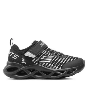 Кроссовки Skechers Novlo 401650L/BKSL Black/Silver, черный