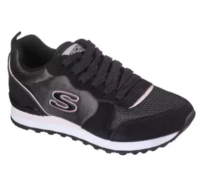 Кроссовки Skechers "Nylon Quarter Lace Up Jogger", модного контрастного вида, повседневная обувь, полуботинки, туфли на шнуровке, розовый
