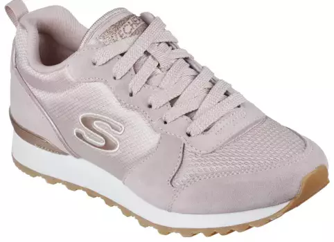 Кроссовки Skechers "OG 85 - GOLDN GURL", повседневная обувь, полуботинки, шнуровка с пеной с эффектом памяти с воздушным охлаждением, цвет Rose