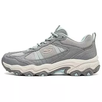 Кроссовки Skechers OUTDOOR Chunky Sneakers Women's Low-top Gray/Blue, серый