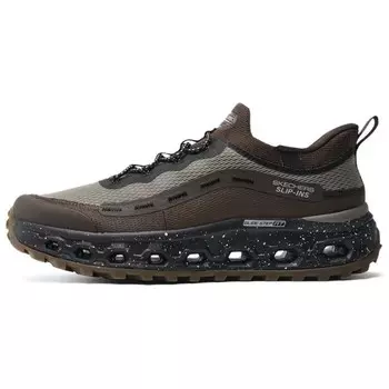 Кроссовки Skechers OUTDOOR Lifestyle Shoes Men Low-top Brown/Black/BRBK, коричневый/черный