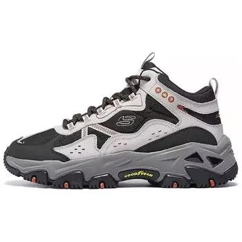 Кроссовки Skechers OUTDOOR MENS Lifestyle Shoes Men Mid-top Grey/black, черный