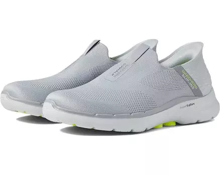 Кроссовки SKECHERS Performance Go Walk 6- Easy On Hands Free Slip-Ins, цвет Gray