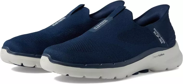 Кроссовки SKECHERS Performance Go Walk 6- Easy On Hands Free Slip-Ins, темно-синий