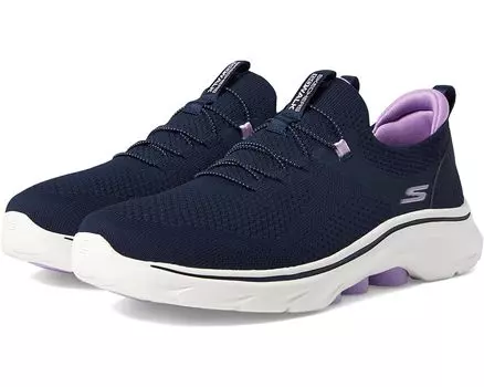 Кроссовки SKECHERS Performance Go Walk 7 Abie, цвет Navy/Lavender