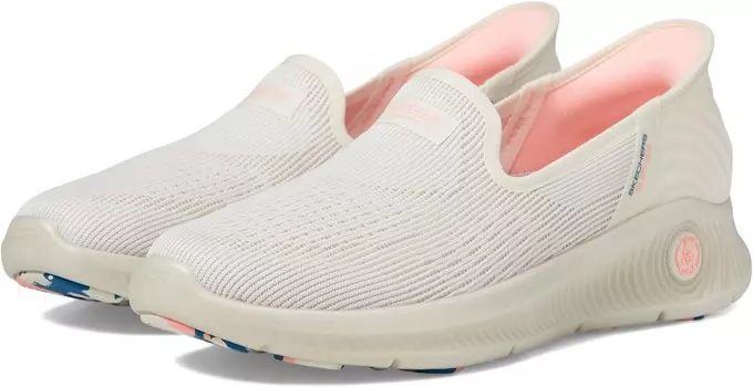 Кроссовки SKECHERS Performance Go Walk Anywhere Telyn Hands Free Slip-Ins, цвет Natural/Pink