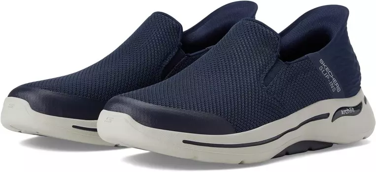 Кроссовки SKECHERS Performance GO Walk Arch Fit Hands Free Slip-Ins, темно-синий