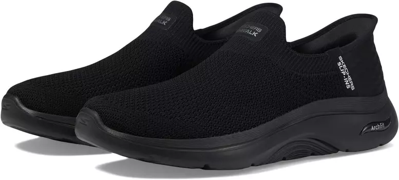 Кроссовки SKECHERS Performance Go Walk Arch Fit 2.0 Val Hands Free Slip-Ins, черный