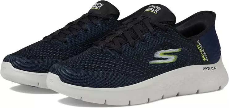 Кроссовки SKECHERS Performance Go Walk Flex - New World Hands Free Slip-Ins, цвет Navy/Lime