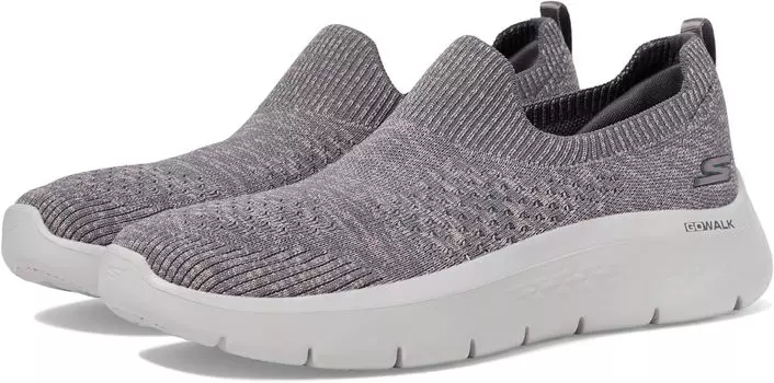 Кроссовки SKECHERS Performance Go Walk Flex - Sky Breeze Casual Slip-On Walking Sneaker, цвет Charcoal/Pink