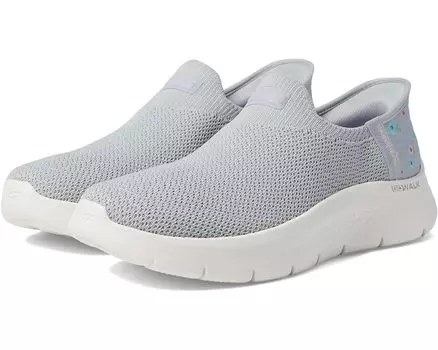 Кроссовки SKECHERS Performance Go Walk Flex Sunset Rose Hands Free Slip-Ins, цвет Gray/Lavender