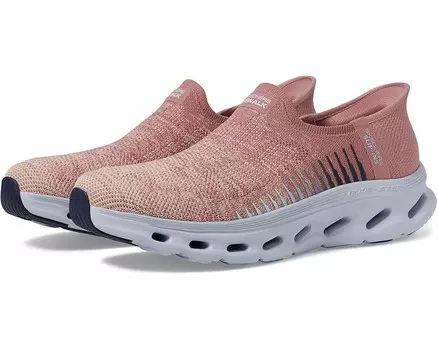 Кроссовки SKECHERS Performance Go Walk Glide Step 2.0 Venus Hands Free Slip-Ins, цвет Mauve/Blue