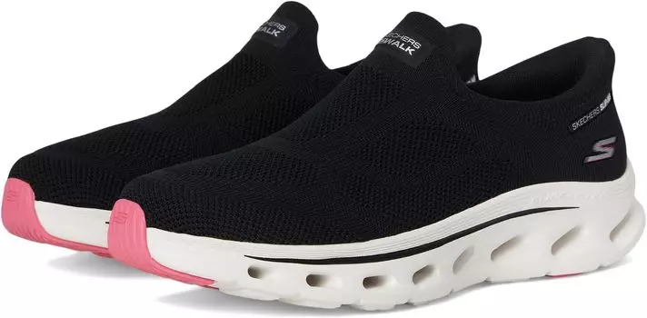 Кроссовки SKECHERS Performance Go Walk Glide Step 2.0 Annette Hands Free Slip-Ins, цвет Black/White