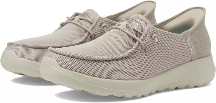 Кроссовки SKECHERS Performance Go Walk Joy Idalis Hands Free Slip-Ins, цвет Taupe