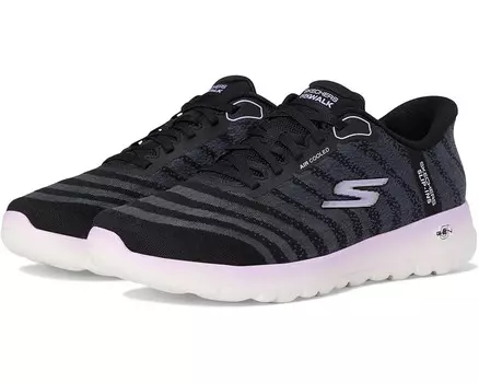 Кроссовки SKECHERS Performance Go Walk Joy Juneau Hands Free Slip-Ins, цвет Black/Lavender