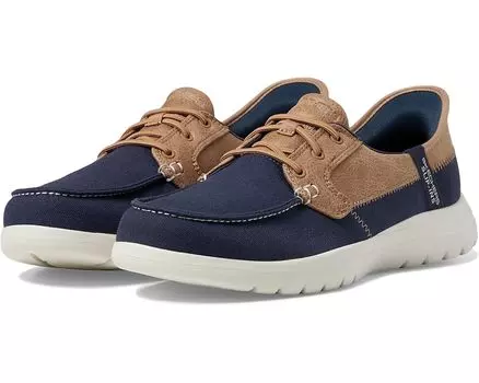 Кроссовки SKECHERS Performance On-The-Go Flex - Palmilla Hands Free Slip-Ins, темно-синий