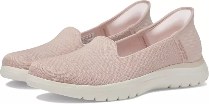 Кроссовки SKECHERS Performance On-The-Go Flex - Clover Hands Free Slip-Ins, цвет Blush