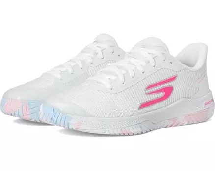 Кроссовки SKECHERS Pickleball Viper Court Pro 2.0 Sneaker, цвет White/Multi