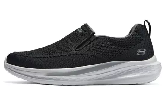 Кроссовки Skechers Relaxed Fit Lifestyle Shoes Men Low-top Black/white, черный