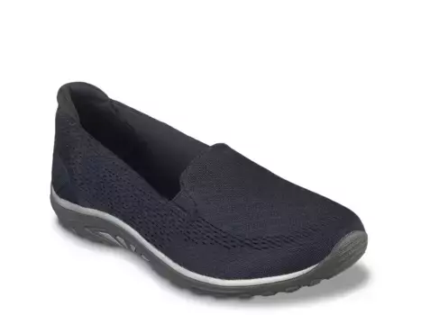 Кроссовки Skechers Relaxed Fit Reggae Fest Willows Vibe Slip-On, темно-синие