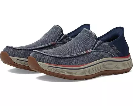 Кроссовки SKECHERS Remaxed - Fenick Hands Free Slip-Ins, темно-синий