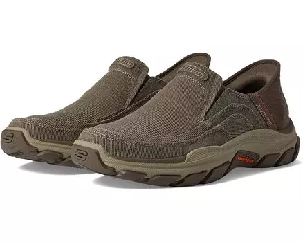 Кроссовки SKECHERS Respected Holmgren Hands Free Slip-Ins, цвет Taupe