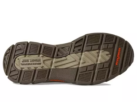 Кроссовки SKECHERS Respected Holmgren Hands Free Slip-Ins, серо-коричневый