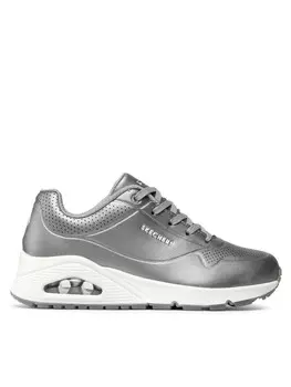 Кроссовки Skechers Rose Bold 73691/GUN Plata, серебряный