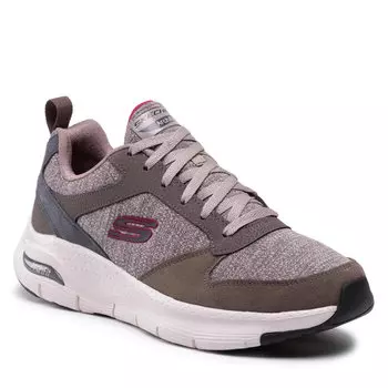 Кроссовки Skechers Roykon, серо-коричневый