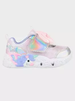 Кроссовки Skechers S LIGHTS-UNICORN CHA, розовый
