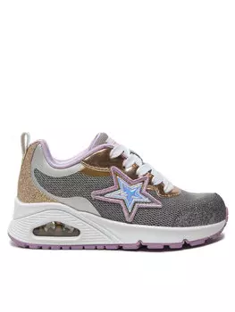 Кроссовки Skechers, серебряный