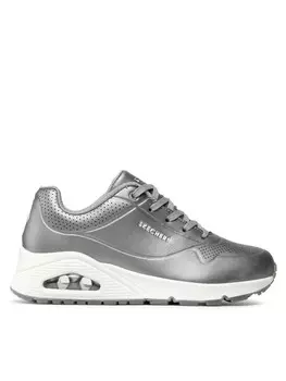 Кроссовки Skechers, серебряный