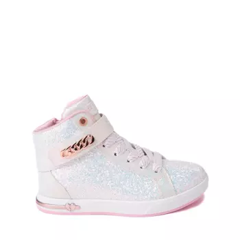 Кроссовки Skechers Shoutouts Shimmer Party — Little Kid, белый/розовый
