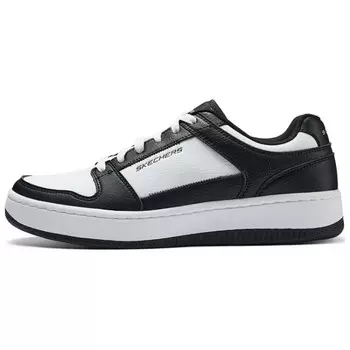 Кроссовки Skechers Skateboarding Shoes Men Low-top Black&White, черный/белый