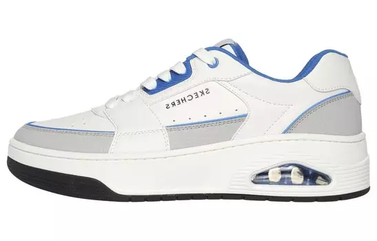 Кроссовки Skechers Skateboarding Shoes Men Low-top, белый/синий