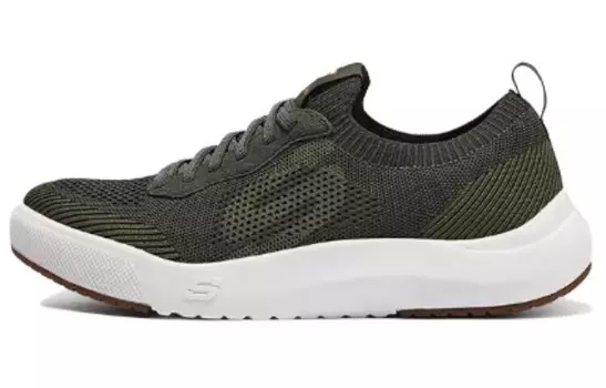 Кроссовки Skechers Skateboarding Shoes Men Low-top Green, зеленый