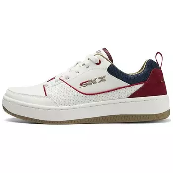 Кроссовки Skechers Skateboarding Shoes Men Low-top White/Red/Blue, красный