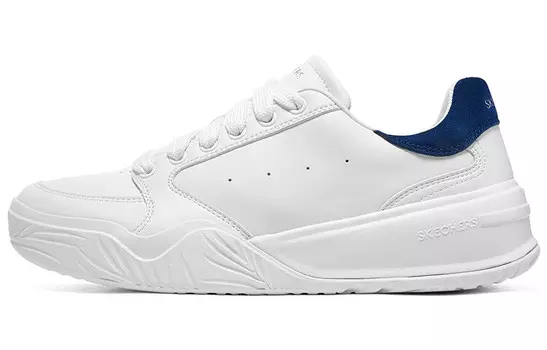 Кроссовки Skechers Skateboarding Shoes Women's Low-top White, белый/синий