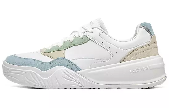 Кроссовки Skechers Skateboarding Shoes Women's Low-top White, белый/синий