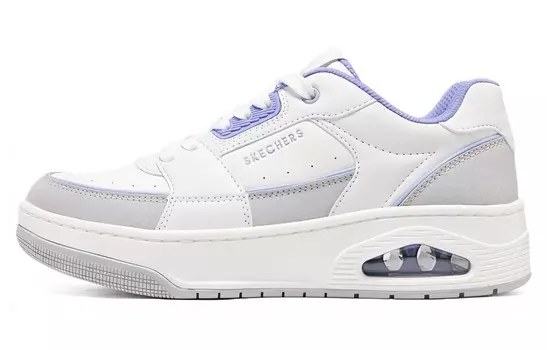 Кроссовки Skechers Skateboarding Shoes Women's Low-top White/Blue, белый