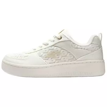 Кроссовки Skechers Skateboarding Shoes Women's Low-top Milky White, слоновая кость