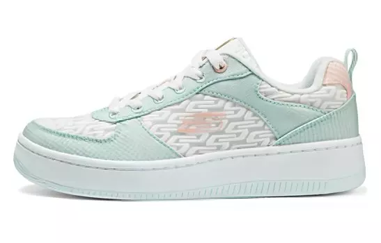 Кроссовки Skechers Skateboarding Shoes Women's Low-top White/Blue, белый/синий