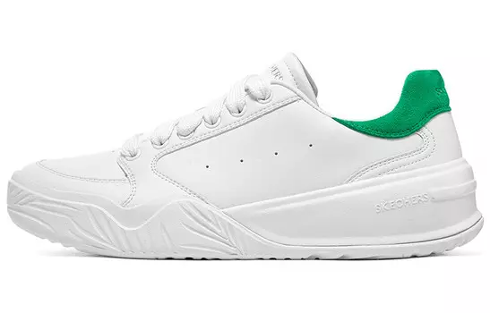 Кроссовки Skechers Skateboarding Shoes Women's Low-top White/Green, зеленый