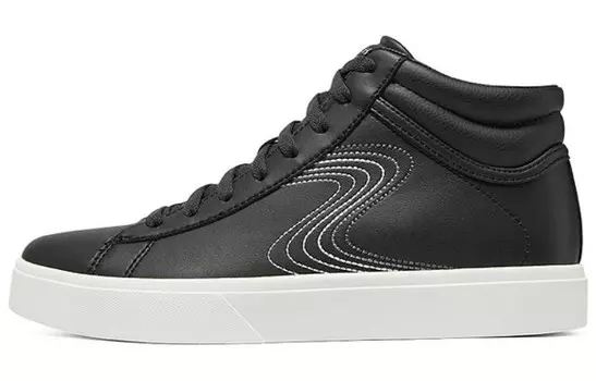 Кроссовки Skechers Skateboarding Shoes Women's Mid-top, черный/белый