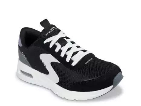 Кроссовки Skechers Skech-Air Court Air Wave — женские, черные/серые
