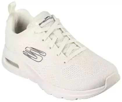 Кроссовки Skechers "SKECH-AIR COURT SLICK AVENUE", подходят для машинной стирки, повседневная обувь, полуботинки, туфли на шнуровке, цвет Natur